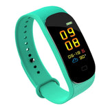 Maxbell M6 Smart Color Screen Bluetooth Bracelet Heart Rate Blood Pressure Green - Aladdin Shoppers