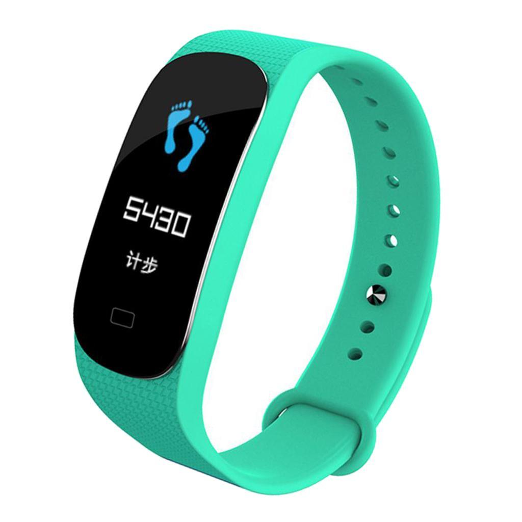 Maxbell M6 Smart Color Screen Bluetooth Bracelet Heart Rate Blood Pressure Green - Aladdin Shoppers