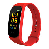 Maxbell M6 Smart Color Screen Bluetooth Bracelet Heart Rate Blood Pressure Red - Aladdin Shoppers