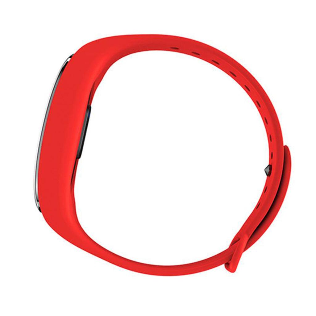 Maxbell M6 Smart Color Screen Bluetooth Bracelet Heart Rate Blood Pressure Red - Aladdin Shoppers
