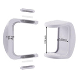 Maxbell Magnetic Silicone Paper Clip Swinging Holder Office Desk Organizer gray - Aladdin Shoppers