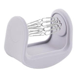 Maxbell Magnetic Silicone Paper Clip Swinging Holder Office Desk Organizer gray - Aladdin Shoppers