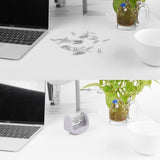 Maxbell Magnetic Silicone Paper Clip Swinging Holder Office Desk Organizer gray - Aladdin Shoppers