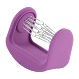 Maxbell Magnetic Silicone Paper Clip Swinging Holder Office Desk Organizer Purple - Aladdin Shoppers