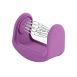 Maxbell Magnetic Silicone Paper Clip Swinging Holder Office Desk Organizer Purple - Aladdin Shoppers