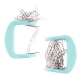 Maxbell Magnetic Silicone Paper Clip Swinging Holder Office Desk Organizer Sky Blue - Aladdin Shoppers