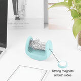 Maxbell Magnetic Silicone Paper Clip Swinging Holder Office Desk Organizer Sky Blue - Aladdin Shoppers