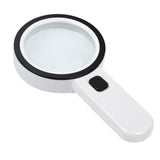 Maxbell Magnification 30X Round Lens Handheld Magnifier Glass for Reading Science - Aladdin Shoppers