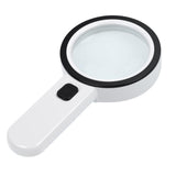 Maxbell Magnification 30X Round Lens Handheld Magnifier Glass for Reading Science - Aladdin Shoppers
