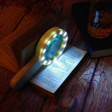 Maxbell Magnification 30X Round Lens Handheld Magnifier Glass for Reading Science - Aladdin Shoppers
