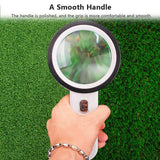 Maxbell Magnification 30X Round Lens Handheld Magnifier Glass White - Aladdin Shoppers