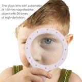 Maxbell Magnification 30X Round Lens Handheld Magnifier Glass White - Aladdin Shoppers