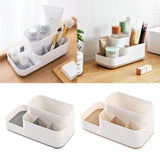 Maxbell Makeup Storage Box Organizer Makeup Display Brush Holder Bathroom Gray - Aladdin Shoppers