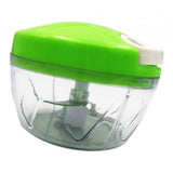 Maxbell Manual Food Grater Vegetable Chopper Hand Pull Cutter Kitchen Gadgets Green - Aladdin Shoppers