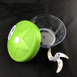 Maxbell Manual Food Grater Vegetable Chopper Hand Pull Cutter Kitchen Gadgets Green - Aladdin Shoppers