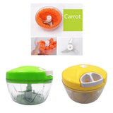 Maxbell Manual Food Grater Vegetable Chopper Hand Pull Cutter Kitchen Gadgets Yellow - Aladdin Shoppers