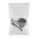 Maxbell Manual Garlic Press Pepper Condiment Bowl Mortar Grinder Base Granite - Aladdin Shoppers
