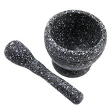 Maxbell Manual Garlic Press Pepper Condiment Bowl Mortar Grinder Base Granite - Aladdin Shoppers