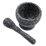 Maxbell Manual Garlic Press Pepper Condiment Bowl Mortar Grinder Base Granite - Aladdin Shoppers