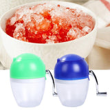 Maxbell Manual Sand Ice Crusher Ice Cream Blender Grinder Chopper Blue - Aladdin Shoppers