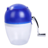 Maxbell Manual Sand Ice Crusher Ice Cream Blender Grinder Chopper Blue - Aladdin Shoppers