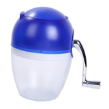 Maxbell Manual Sand Ice Crusher Ice Cream Blender Grinder Chopper Blue - Aladdin Shoppers