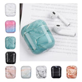 Maxbell Marble Hard Earphone Case Bag Protective Cover Shell For AirPod 1/2 Gen S01 - Aladdin Shoppers