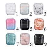 Maxbell Marble Hard Earphone Case Bag Protective Cover Shell For AirPod 1/2 Gen S01 - Aladdin Shoppers
