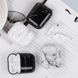 Maxbell Marble Hard Earphone Case Bag Protective Cover Shell For AirPod 1/2 Gen S01 - Aladdin Shoppers