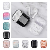 Maxbell Marble Hard Earphone Case Bag Protective Cover Shell For AirPod 1/2 Gen S01 - Aladdin Shoppers