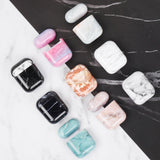 Maxbell Marble Hard Earphone Case Bag Protective Cover Shell For AirPod 1/2 Gen S09 - Aladdin Shoppers