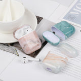 Maxbell Marble Hard Earphone Case Bag Protective Cover Shell For AirPod 1/2 Gen S09 - Aladdin Shoppers