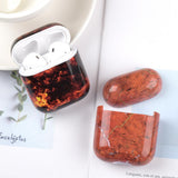 Maxbell Marble-patterned Hard Bluetooth Earphone Dust Proof Cover For Airpods D02 - Aladdin Shoppers
