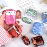 Maxbell Marble-patterned Hard Bluetooth Earphone Dust Proof Cover For Airpods D05 - Aladdin Shoppers
