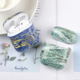 Maxbell Marble-patterned Hard Bluetooth Earphone Dust Proof Cover For Airpods D06 - Aladdin Shoppers