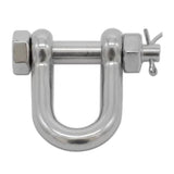 Maxbell Marine Boat Anchor Chain Rigging D Shackle Pin 316 Stainless Steel 1inch - Aladdin Shoppers