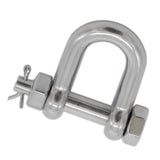 Maxbell Marine Boat Anchor Chain Rigging D Shackle Pin 316 Stainless Steel 1inch - Aladdin Shoppers