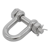 Maxbell Marine Boat Anchor Chain Rigging D Shackle Pin 316 Stainless Steel 7/8in - Aladdin Shoppers