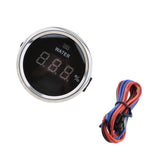 Maxbell Marine Digital Water Level Gauge 0-190ohm 52mm 316L Black Chrome - Aladdin Shoppers