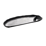Maxbell Melamine Plates Sushi Rectangle Serving Plate Dish Tray C 27.5x11.5x2.7cm - Aladdin Shoppers