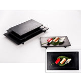 Maxbell Melamine Plates Sushi Rectangle Serving Plate Dish Tray G 20.8x12x2.3cm - Aladdin Shoppers