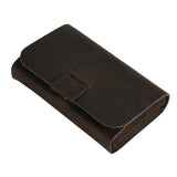 Maxbell Men Slim Credit Card Holder Faux Leather Wallet Coin Pocket Money Bag Dark Brown - Aladdin Shoppers
