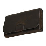 Maxbell Men Slim Credit Card Holder Faux Leather Wallet Coin Pocket Money Bag Dark Brown - Aladdin Shoppers