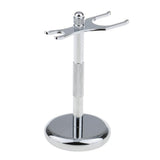 Maxbell Men Stainless Steel Shaving Display Stand Rack Shave Brush Holder Double ends - Aladdin Shoppers