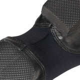 Maxbell Men Womens Soft Pigskin Black Slip On Jazz Shoes Split Sole Jazz Sneakers 23x8cm - Aladdin Shoppers