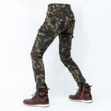 Maxbell Mens Motorcycle Denim Jeans Black Biker Protective Lining Trouser S - Aladdin Shoppers