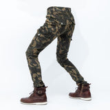 Maxbell Mens Motorcycle Denim Jeans Black Biker Protective Lining Trouser S - Aladdin Shoppers