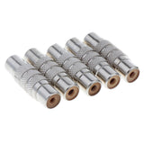 Maxbell Metal Audio Video RCA Female to Female Adapter Coupler Nickel Plating - Aladdin Shoppers