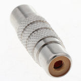 Maxbell Metal Audio Video RCA Female to Female Adapter Coupler Nickel Plating - Aladdin Shoppers