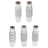 Maxbell Metal Audio Video RCA Female to Female Adapter Coupler Nickel Plating - Aladdin Shoppers